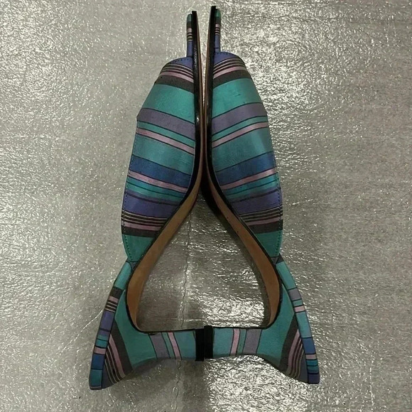 [US9] NWOT-  VanEli Slip On Dress Heels Sandal with open toe - Picture 3 of 5